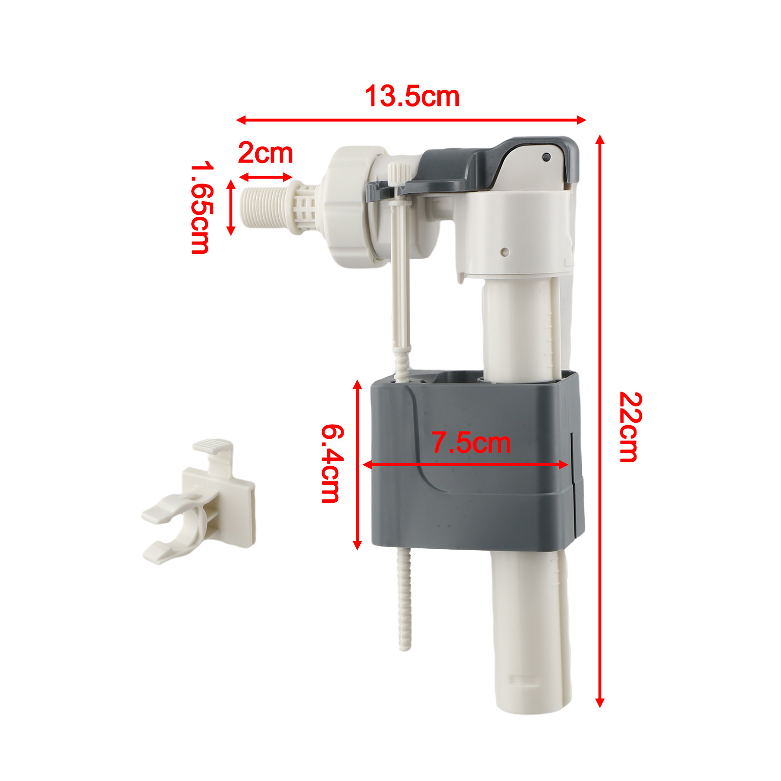 วาล์วเติมน้ำถังสุขภัณฑ์แบบซ่อน - Toilet Fill Valve บทวิจารณ์และราคา